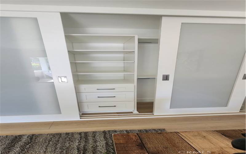 BUILT IN CABINETS IN GUEST BEDROOM