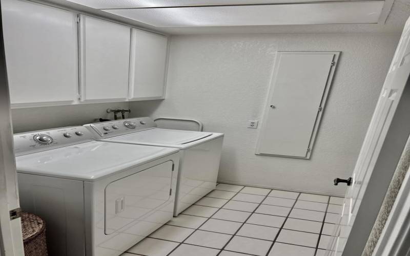 Laundry area