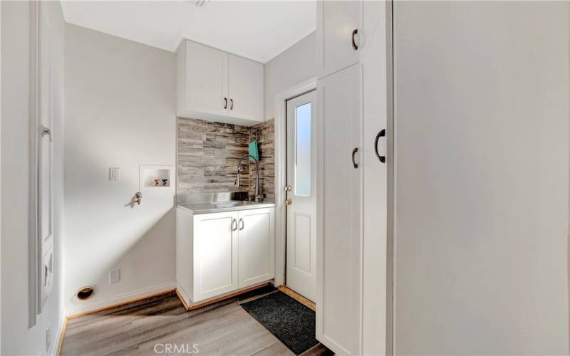 Laundry Room and Sink