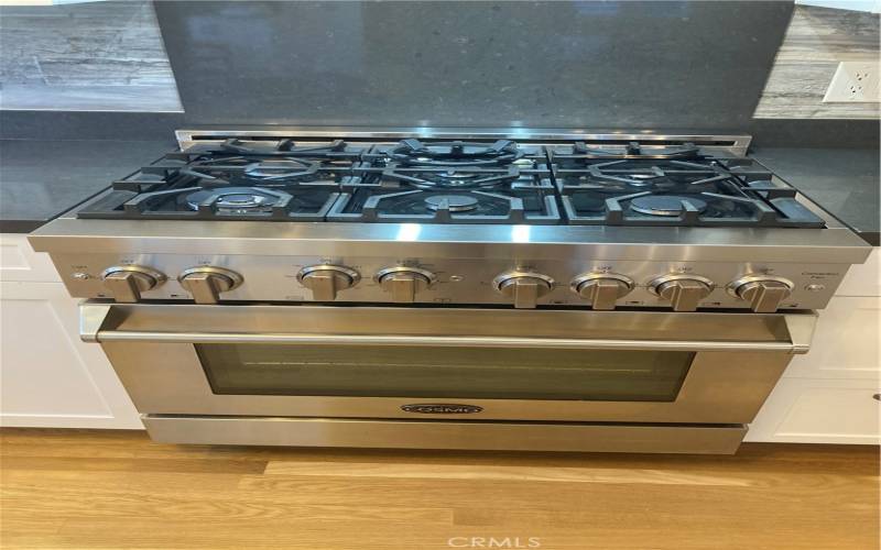 Upgraded Gas Range