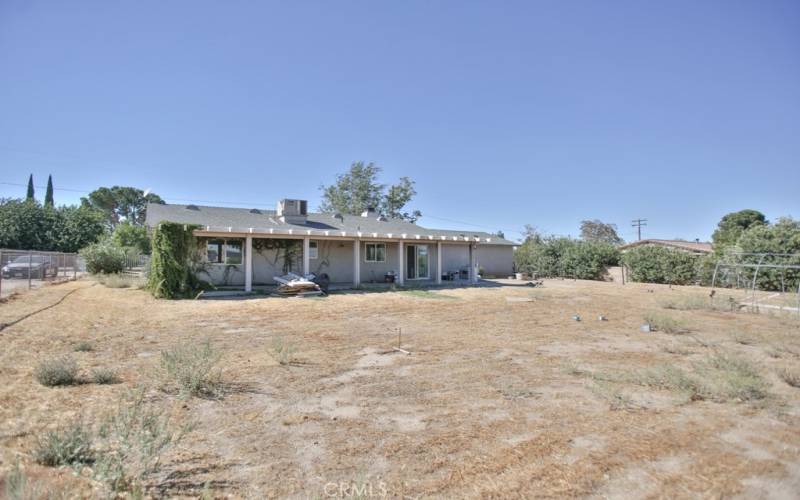 back of home, patio