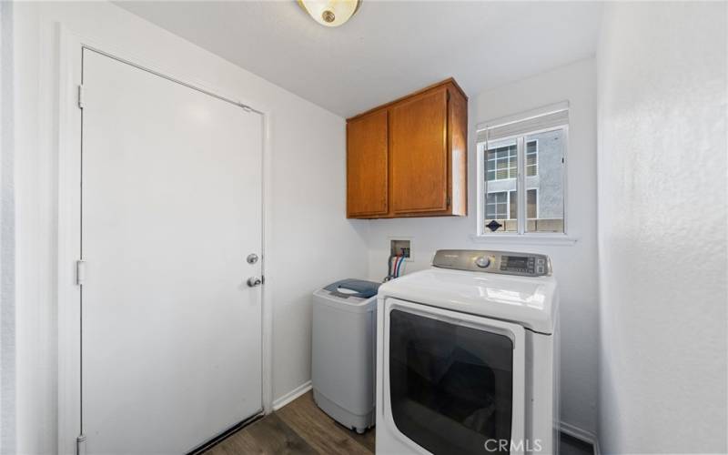 Downstairs Laundry room.