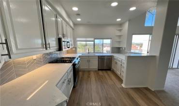 Functional Kitchen with Quartz Counters PLUS View!