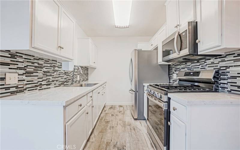 Remodeled kitchen