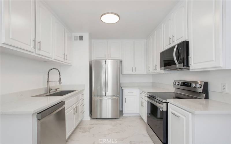 remodeled kitchen