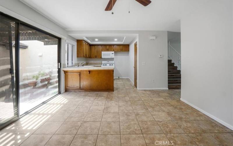 Kitchen and Dining Area