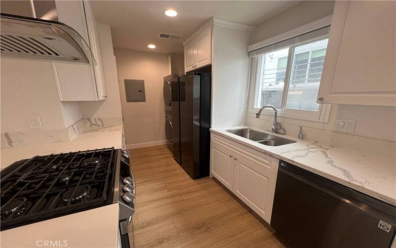 Newly Renovated Kitchen Stainless Steel Appliances