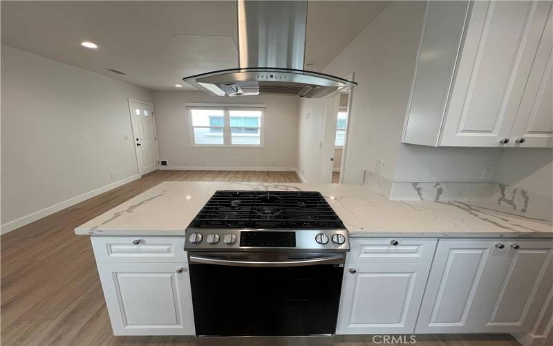 Newly Renovated Kitchen Stainless Steel Appliances