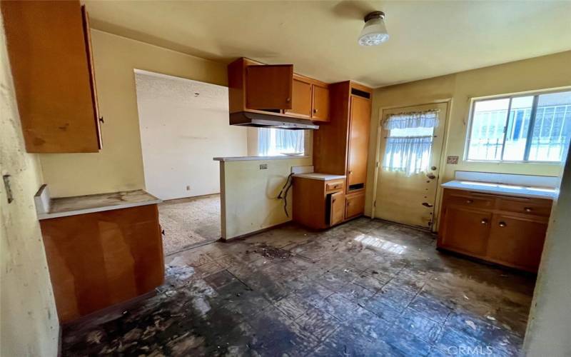 Downstairs kitchen