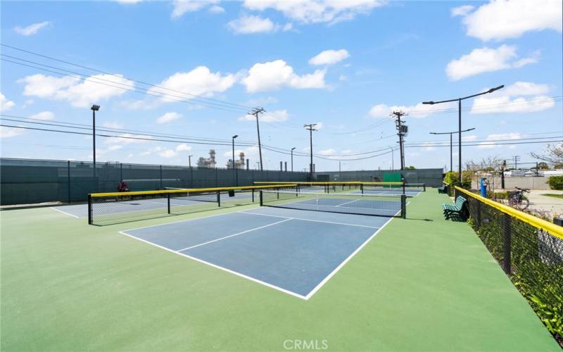 New Pickleball courts.