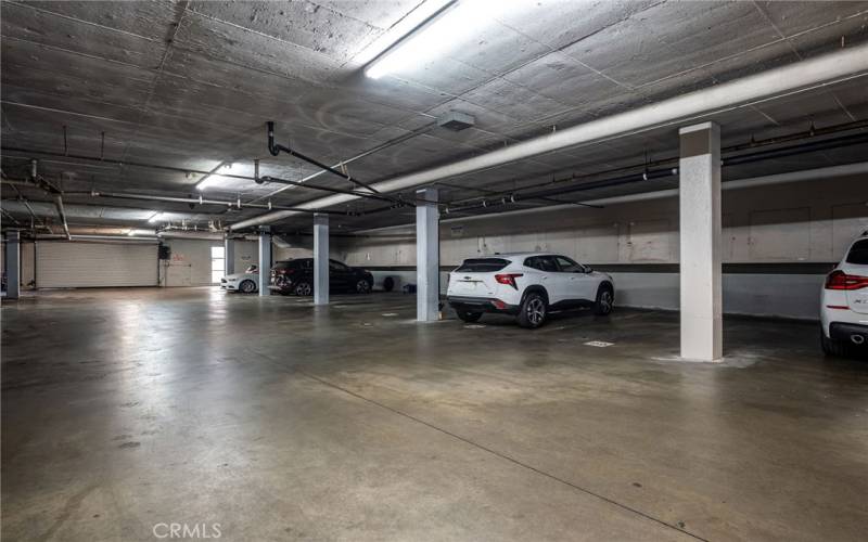 Secured Garage on Ground Floor