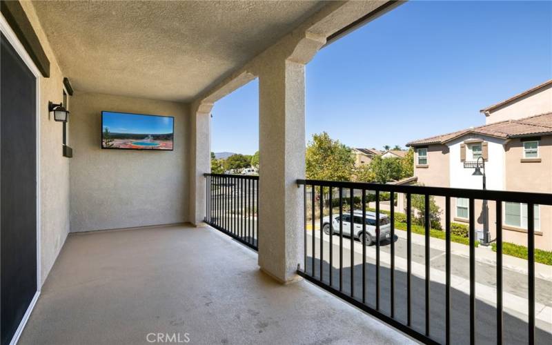 Balcony from kitchen/ 2nd story