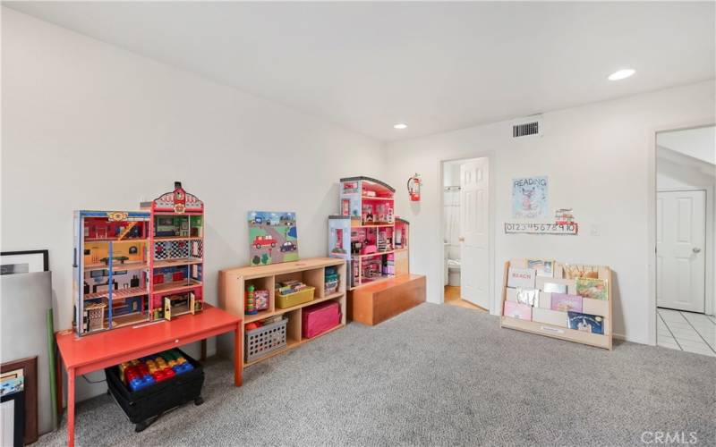 This bedroom also has an attached balcony