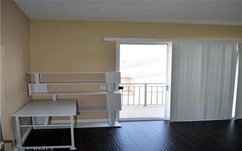 2nd Bedroom with Balcony