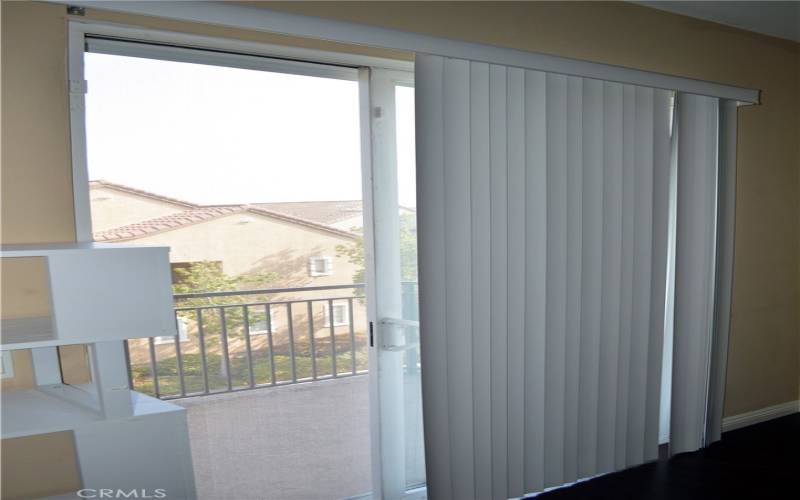 2nd Bedroom Balcony Looking out