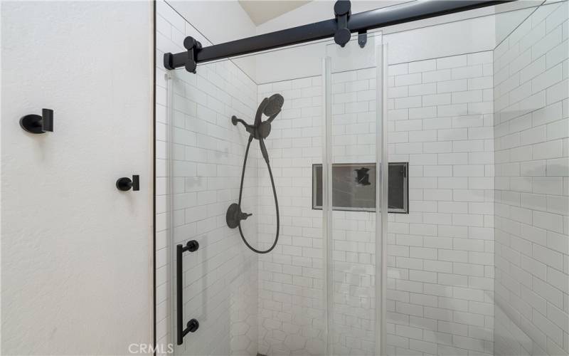 Custom walk in shower