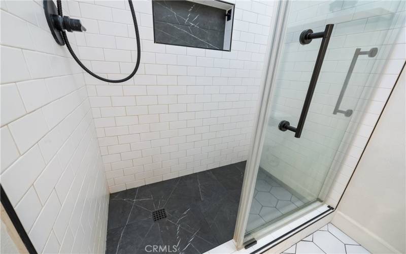 Custom walk in shower