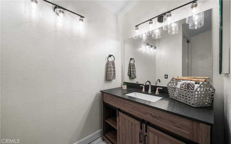 Remodeled primary bathroom