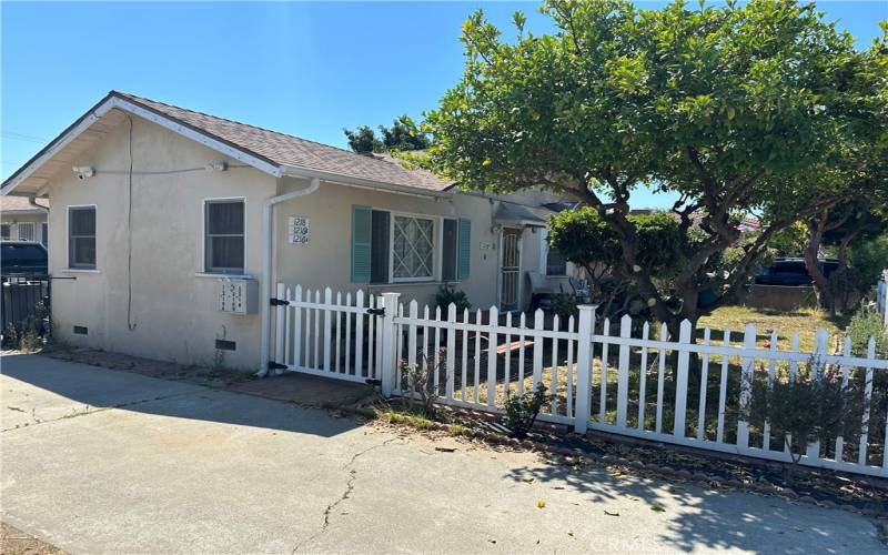 Front House w/ fenced yard