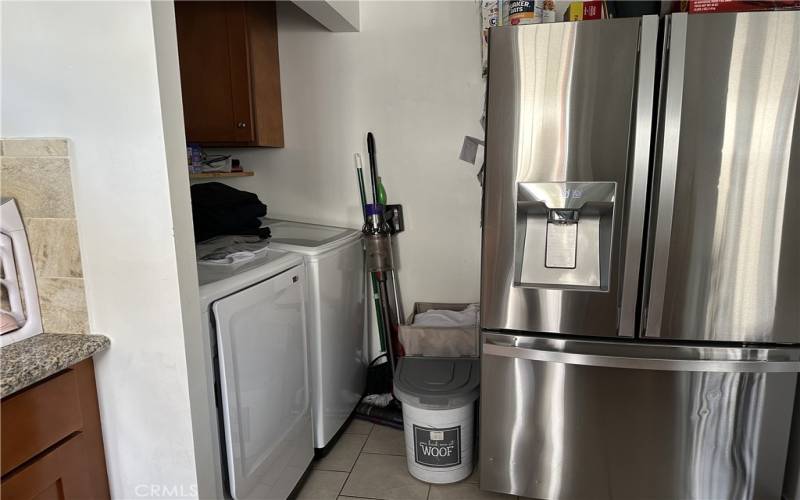 Back Unit Laundry Area in Kitchen