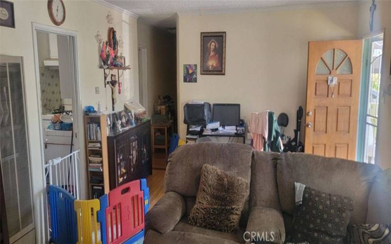 Front House Living Room W Hardwood Floors