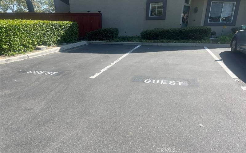 Unlike many condo developments there is guest parking