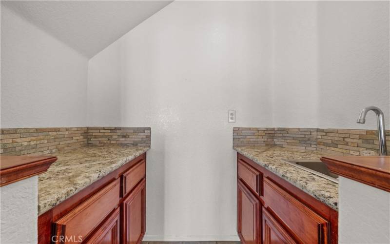 Wet Bar Area