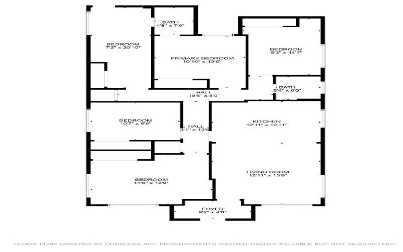 Front home floor plan