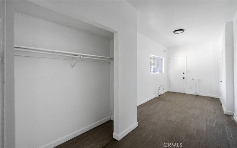 Bonus room and laundry area at main home