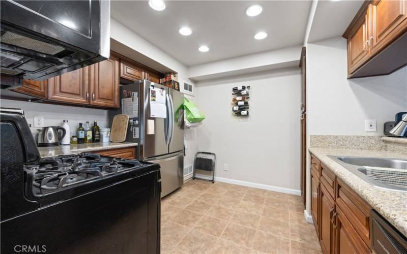 View of kitchen with newer appliances