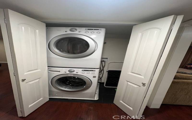 Laundry closet