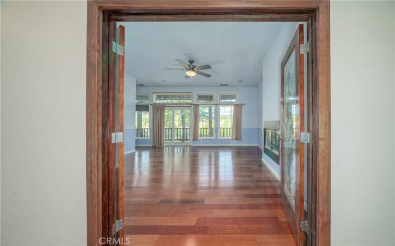 Entrance to main bedroom