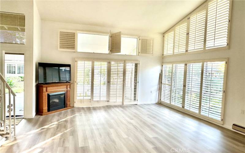 Living Room Large Shutters