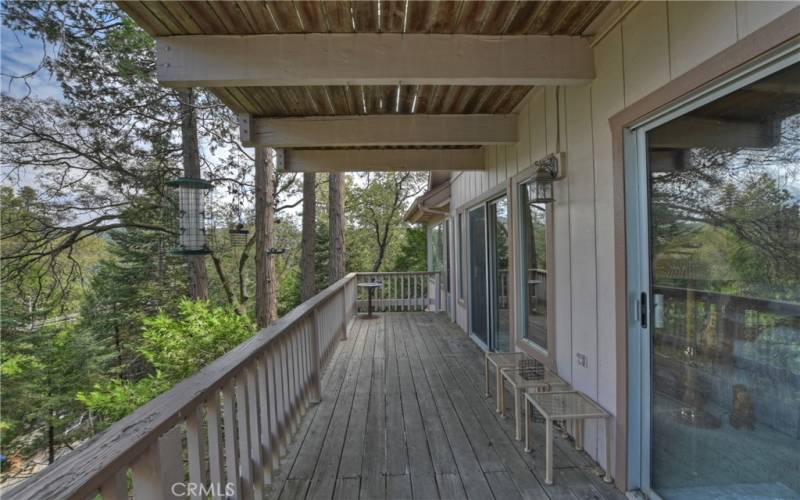 Main Floor Patio to watch the birds for hours