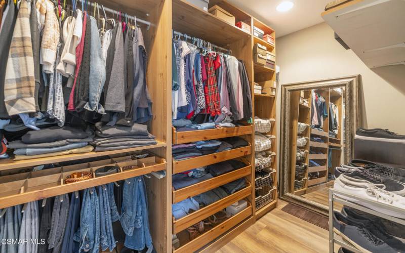 Walk-In Closet w/ Organizers