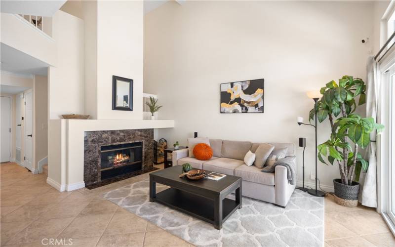 Main Living Area with Fireplace