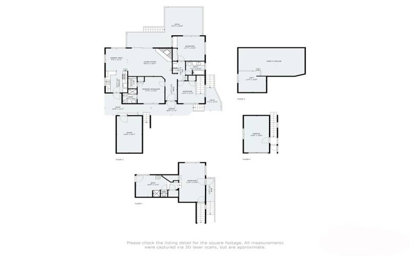 Take a look at this floorplan situated on more than 1/4 of an acre!