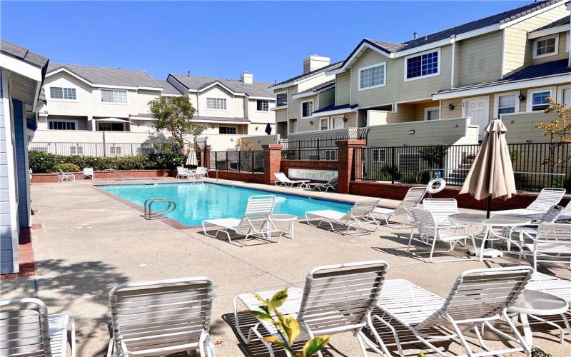 Pool by the clubhouse