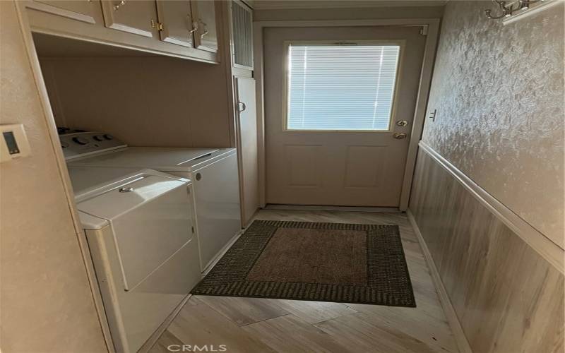 Spacious Laundry Rook inclusive of Washer and Dryer