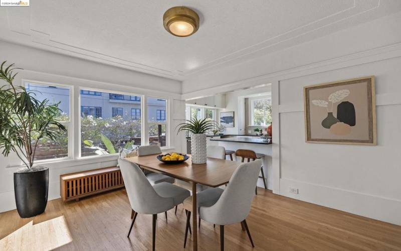 Light Filled Dining Room