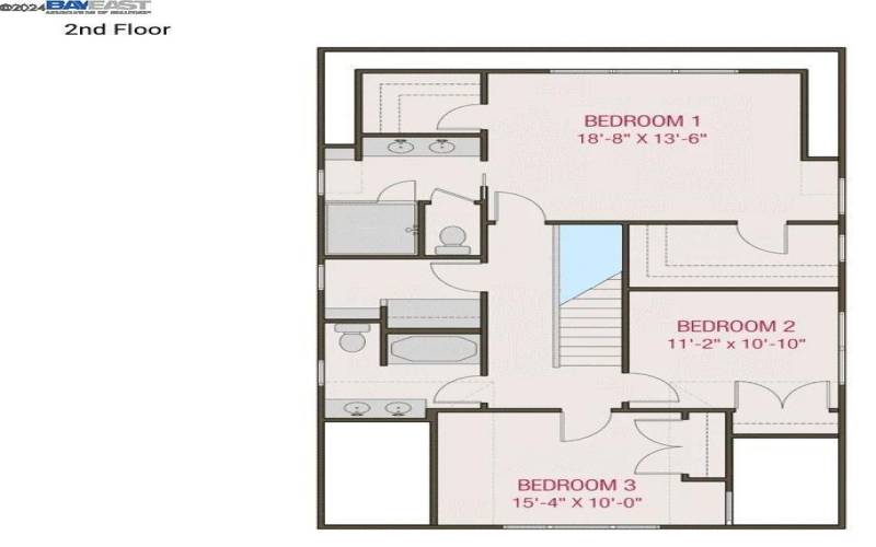 Second floor plan