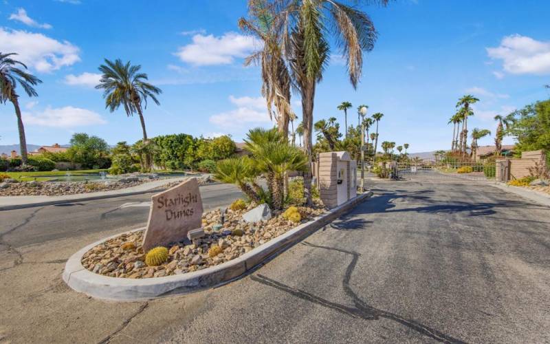 Starlight Dunes Front Gate