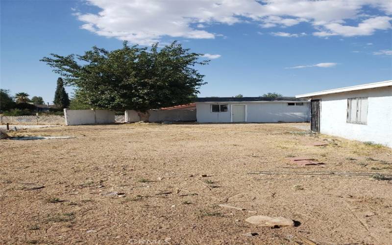 Yard Behind House