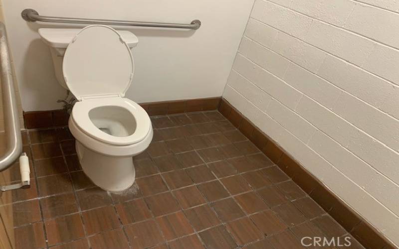 Customer bathroom