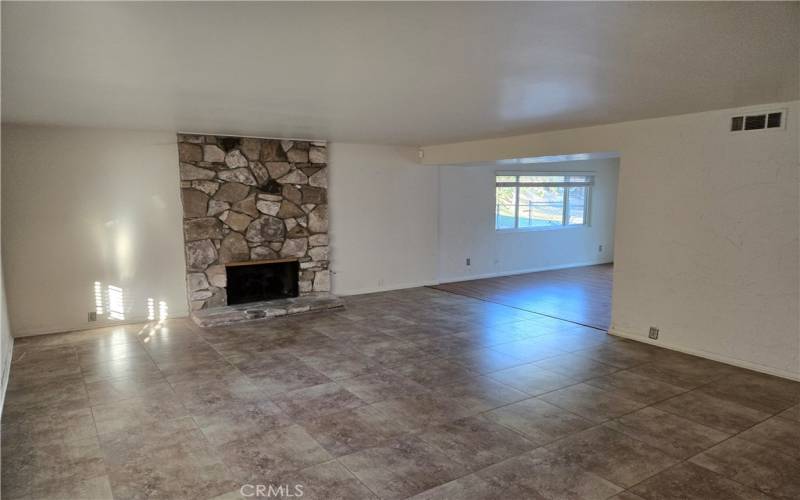 Family Room / Fire Place