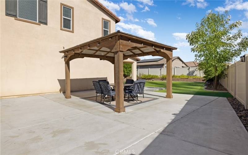 Side yard - gazebo is there currently