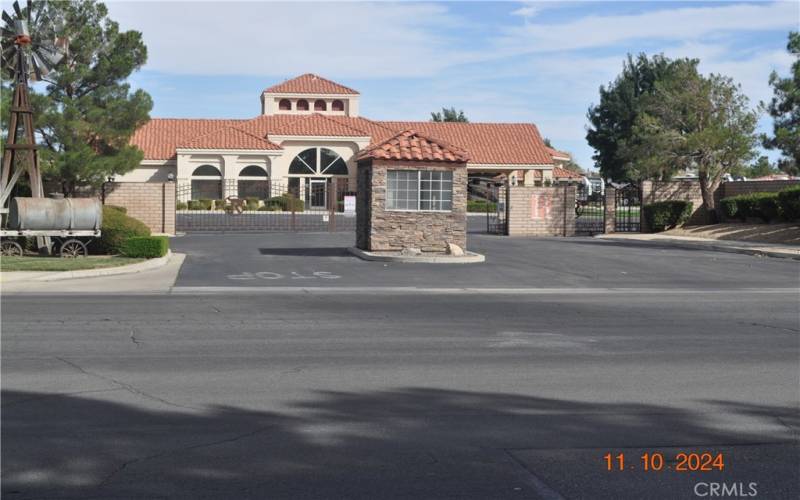 Entry, Club House, Activity Center