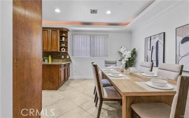 Formal dining room