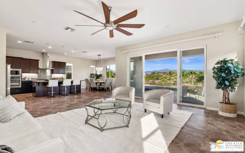 Open Floor Plan Living Area