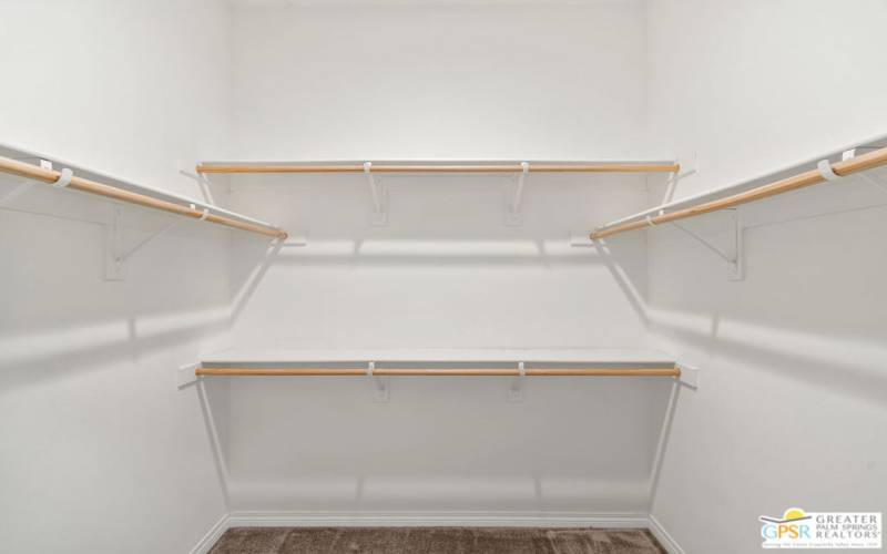 Primary Walk-in Closet